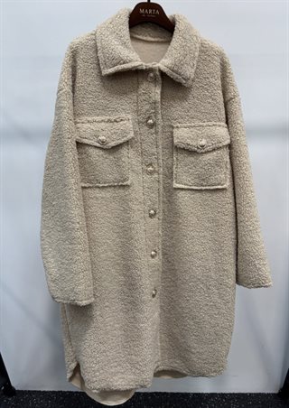 Marta - Lois Jakke - Beige - Onesize